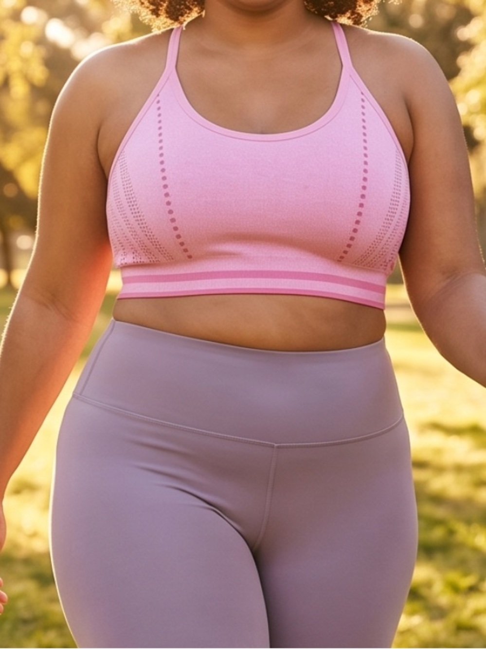 Athletic Works Vibrant Pink Sports Bra